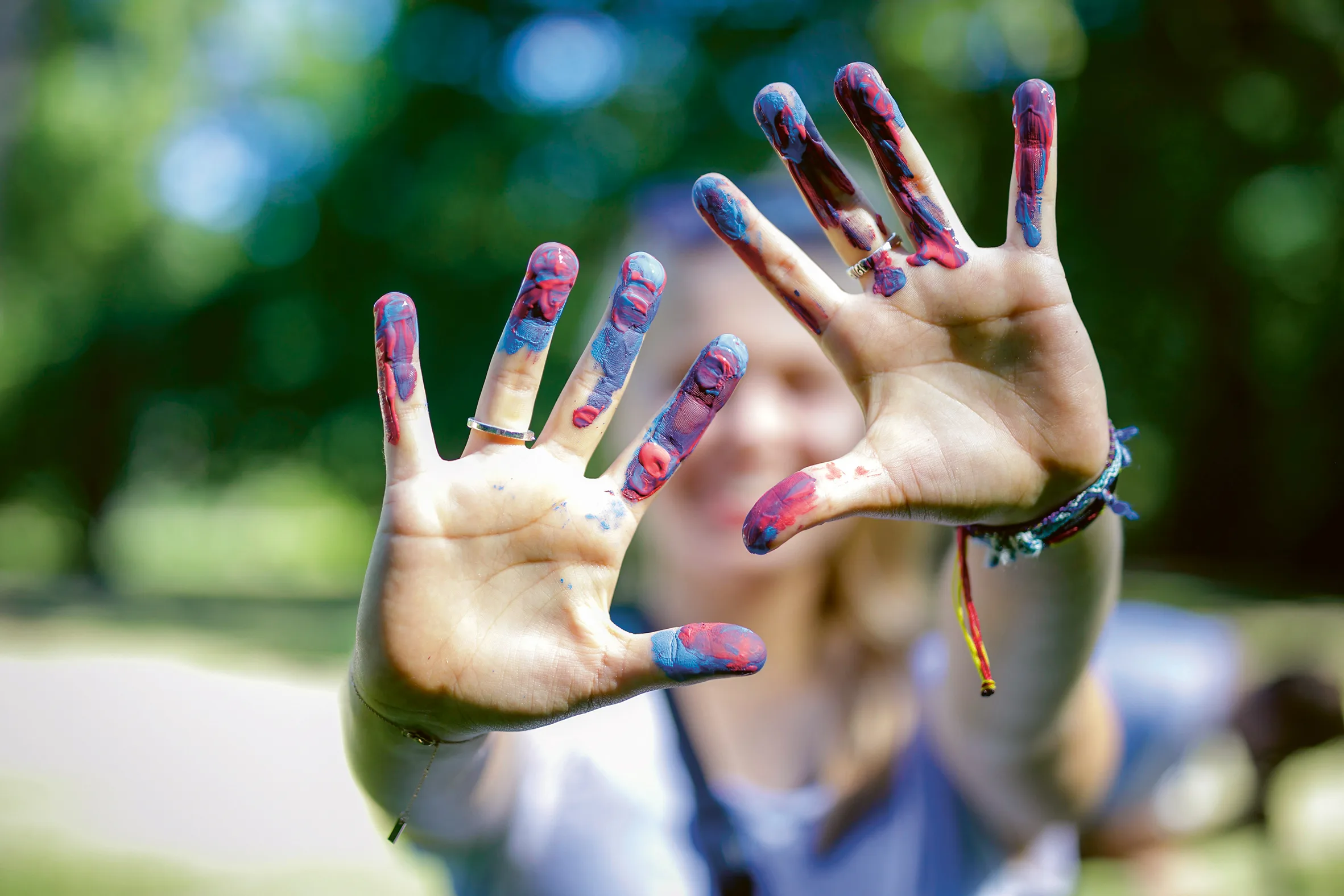 Titelmotiv des Handbuchs Handprint Care